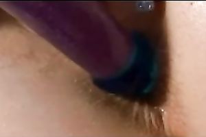 It looks like that my golden-haired girlfriend loves her new toy