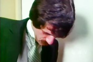 Retro porn compilation with aged ginger floozy and cute dark brown gal