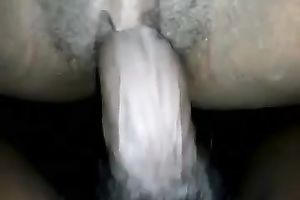 Close up POV with me invading my GF's poontang with my BBC