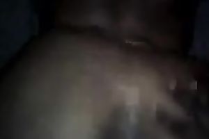 Tattooed ebon doxy with bulky booty loves getting pounded from the back