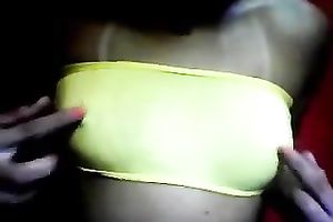 Dark-haired Latina floozy shakes her fine a-hole like a champ