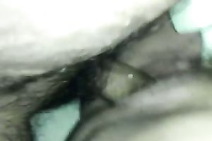 Shagging juicy bushy bawdy cleft of my bulky GF at night