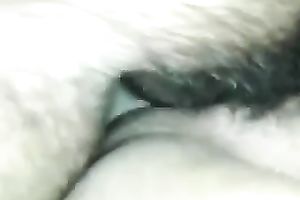 Shagging juicy bushy bawdy cleft of my bulky GF at night