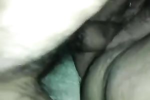 Shagging juicy bushy bawdy cleft of my bulky GF at night