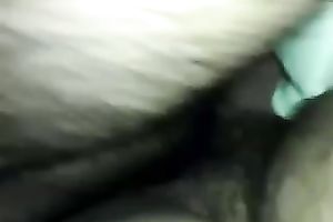 Shagging juicy bushy bawdy cleft of my bulky GF at night