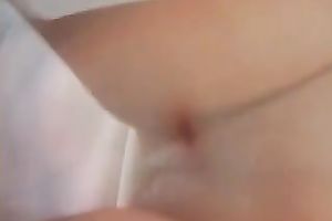 My aged Indian sexy horny white wife widens her legs for me on the table