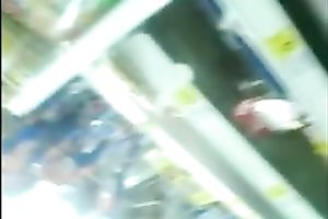 Hot juvenile hottie in public was in hawt summer suit spied