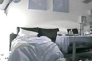 Wonderful hidden livecam vid with a golden-haired milf masturbating
