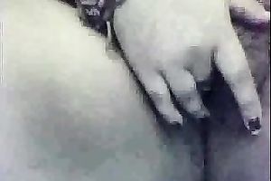 big beautiful woman Latina web camera fattie finger bangs her curly love tunnel