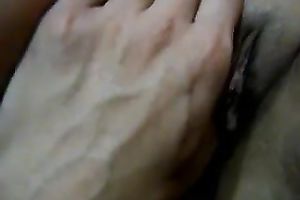 She desires me to touch and finger her love tunnel in her couch