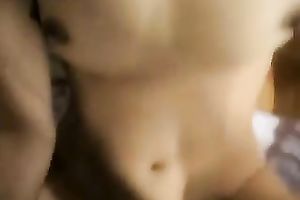 My Asian fuckbuddy lets me rub her teats in advance of I fuck her worthy slit