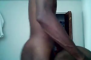 This bitch's biggest arse is asking to be drilled hard