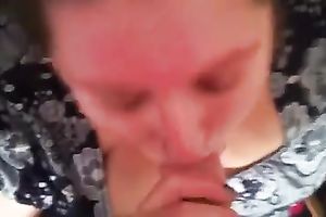 Awesome wild sex with dirty brunette hair white big beautiful woman slutwife