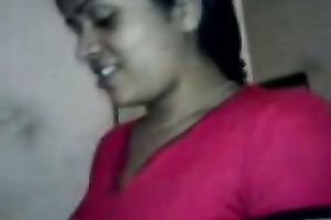 Indian college sweetheart shows me off her taut zeppelins and muff