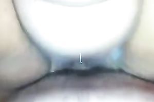 POV movie with me drilling my chubby wife's powerful hairless vagina
