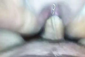 POV movie with me drilling my chubby wife's powerful hairless vagina