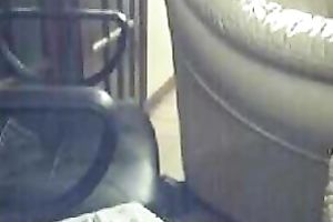 This scorching livecam model flaunts her scones and then masturbates for me