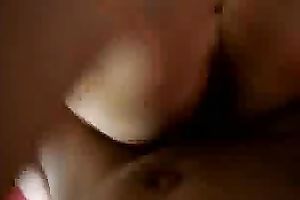 Raven haired hussy wishes my BBC in her constricted muff