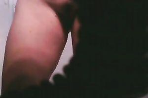 My concupiscent aged white bitch changing garments on hidden spy web camera