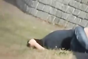 These 2 appeared to be to be obsessed with having a wild sex outdoors