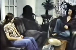 Horny golden-haired mother I'd like to fuck in hot underware sucks and rides her man's jock