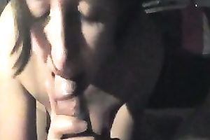 My insatiable wife cant take her lips off my dong