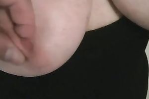 Beautiful saggy white love bubbles of my older white cheating wife