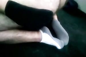 My fuckbuddy sucks my wang and welcomes it in her non-shaved slit