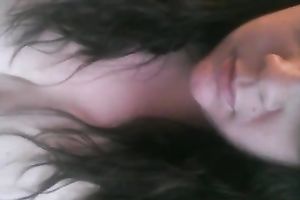 I play with my bald love tunnel on cam each morning