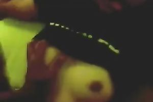 Cute and slender Indonesian college girlfriend screwed