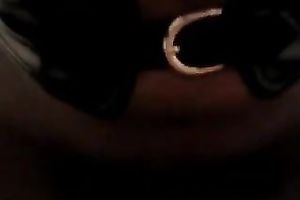 Hardcore POV with my ebon GF sucking and riding my 10-Pounder