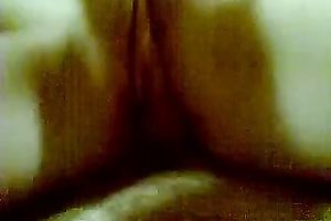 Insane breasty white girlfriend rumbles on my rod in ottoman