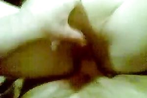 Insane breasty white girlfriend rumbles on my rod in ottoman