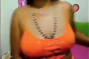 Mature sweetheart with charming saggy milk cans chatting with me