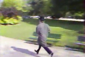 Threesome in the woods with sexual brown haired hooker