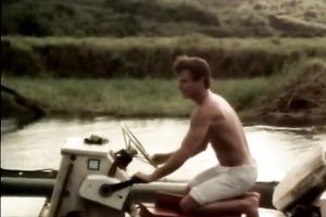 Horny oriental playgirl receive her cum-hole screwed on a boat ride