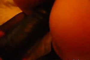 Nasty dark brown hottie in nylons sucks large hard 10-Pounder