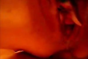 My older white slim wife rubbing her fur pie on my schlong