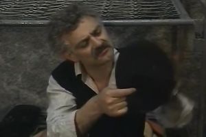 Hot Italian black cock slut with marvelous shapes bonks a concupiscent soldier