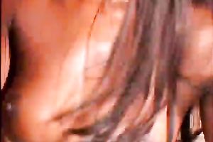 Small breasted swarthy strumpet unfathomable mouths staff dong of her dude