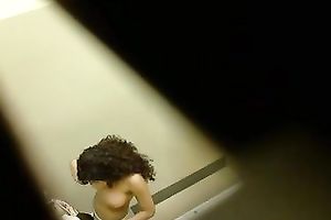 Busty sweetheart caught my attention in the dressing room