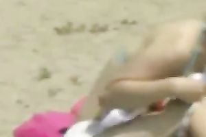 Amateur Asian gals in bikinis receive caught on a hidden web camera