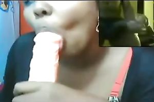 I love to put on a wonderful web camera show for my lewd lover