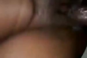 My ebon GF entreats me to smash her soaked pussy and I do it