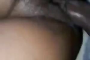 My ebon GF entreats me to smash her soaked pussy and I do it