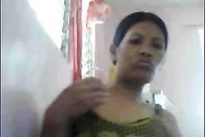 Super lascivious cam model shows her small melons each chance she receives