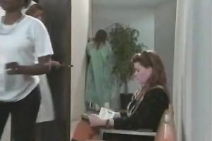 Lets her doctor to ream her constricted and juicy cum-hole