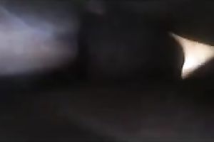 Ebony milf cheating wife takes my BBC in her hairless chocolate bawdy cleft