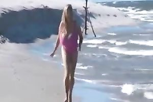 My girlfriend shows off her giant tits each chance this babe receives