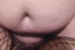 German big beautiful woman doxy in fishnet nylons likes missionary position